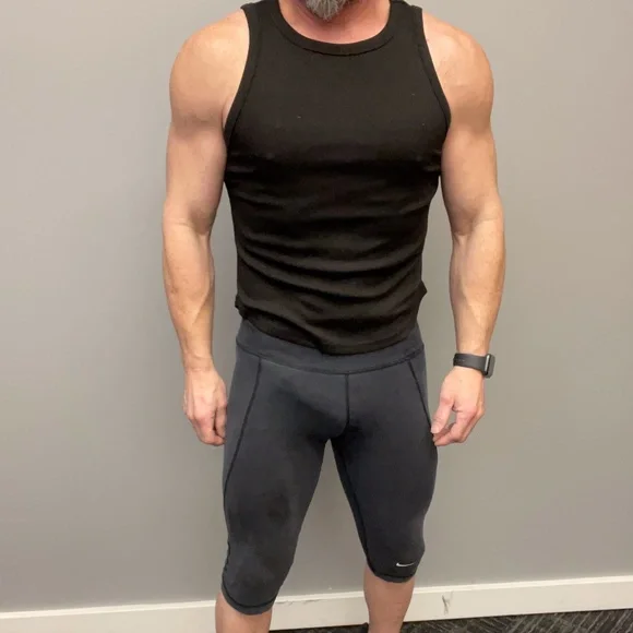 Cotton Nike 3/4 Capri Tights / Leggings - Picture 3 of 4